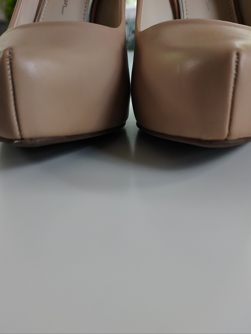 Jessica Simpson Nude Platform Pumps Stiletto High Heels Women's Size 8.5 - Picture 6 of 10